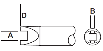 RxP 返修烙鐵頭 - 槽型 (SLOT)