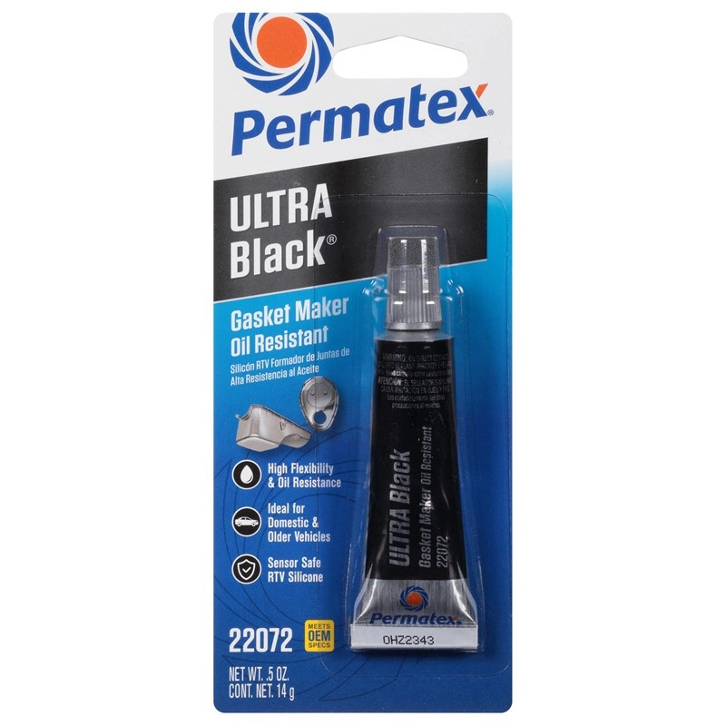 Permatex® Ultra Black® RTV 矽膠密封劑