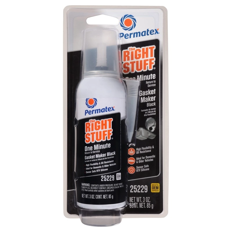 Permatex® The Right Stuff® 黑色 1 分鐘密封劑