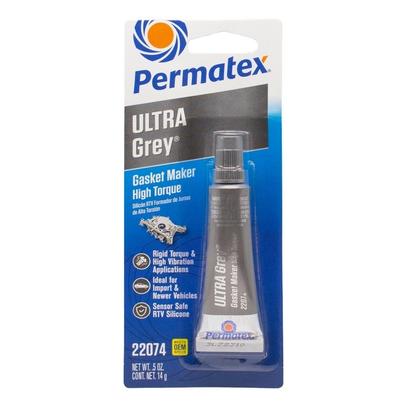 Permatex® Ultra Grey® RTV 矽膠密封劑