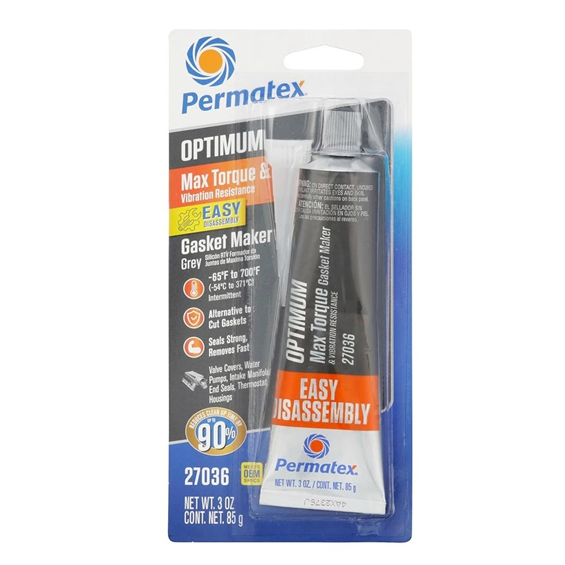 Permatex® Optimum 灰色 RTV 矽膠密封劑