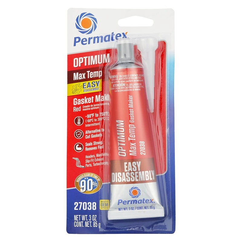 Permatex® Optimum 紅色 RTV 矽膠密封劑