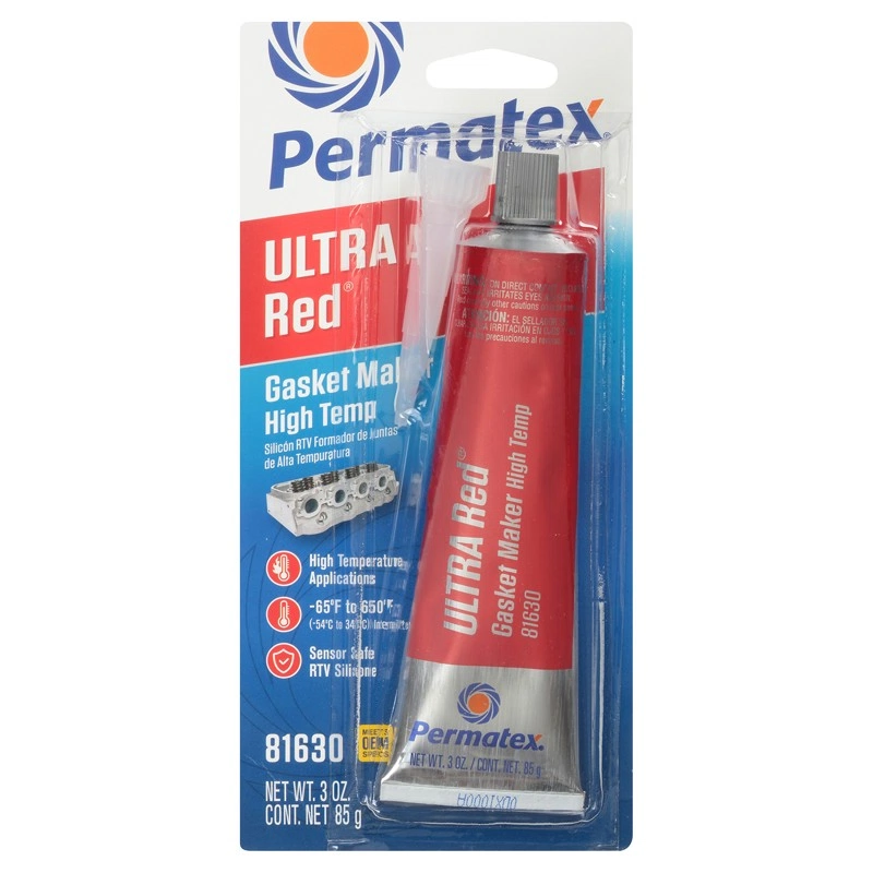 Permatex® Ultra Red® RTV 矽膠密封劑
