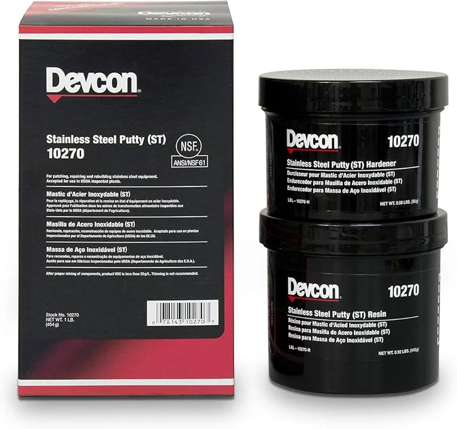 Devcon® 超快速固化塑鋼修補膏 (ST) 10270