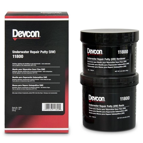 Devcon® 潮濕表面修補膏 (UW) 11801 11800