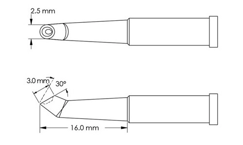 GT4 分體式烙鐵頭